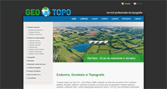 Desktop Screenshot of geotopo.ro